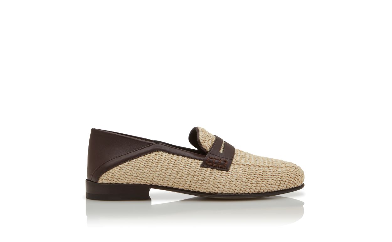 Zapatillas Penny de Rafia Beige Claro
