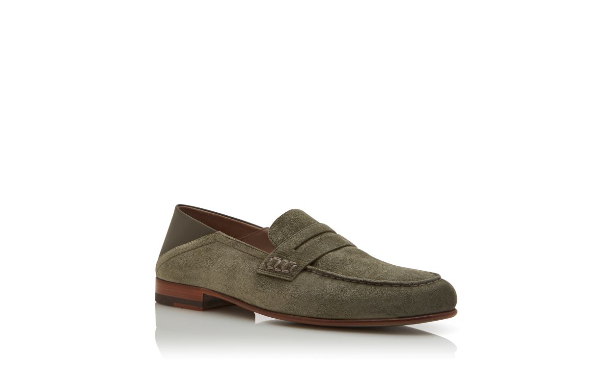 Zapatillas de cuero de cabra beige con cordones