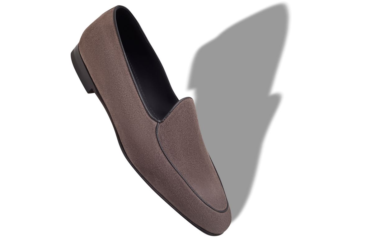 Zapatillas de Gamuza Gris
