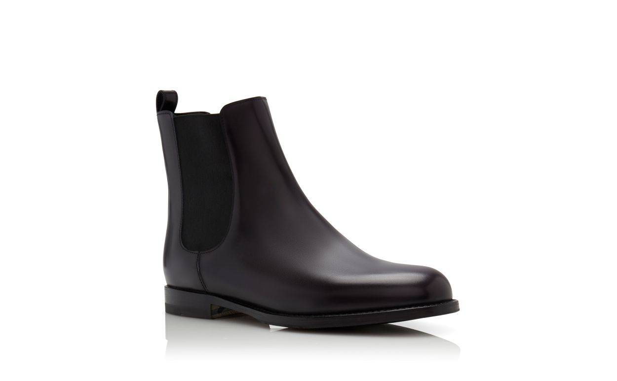 Botas Chelsea de cuero de ternera negro