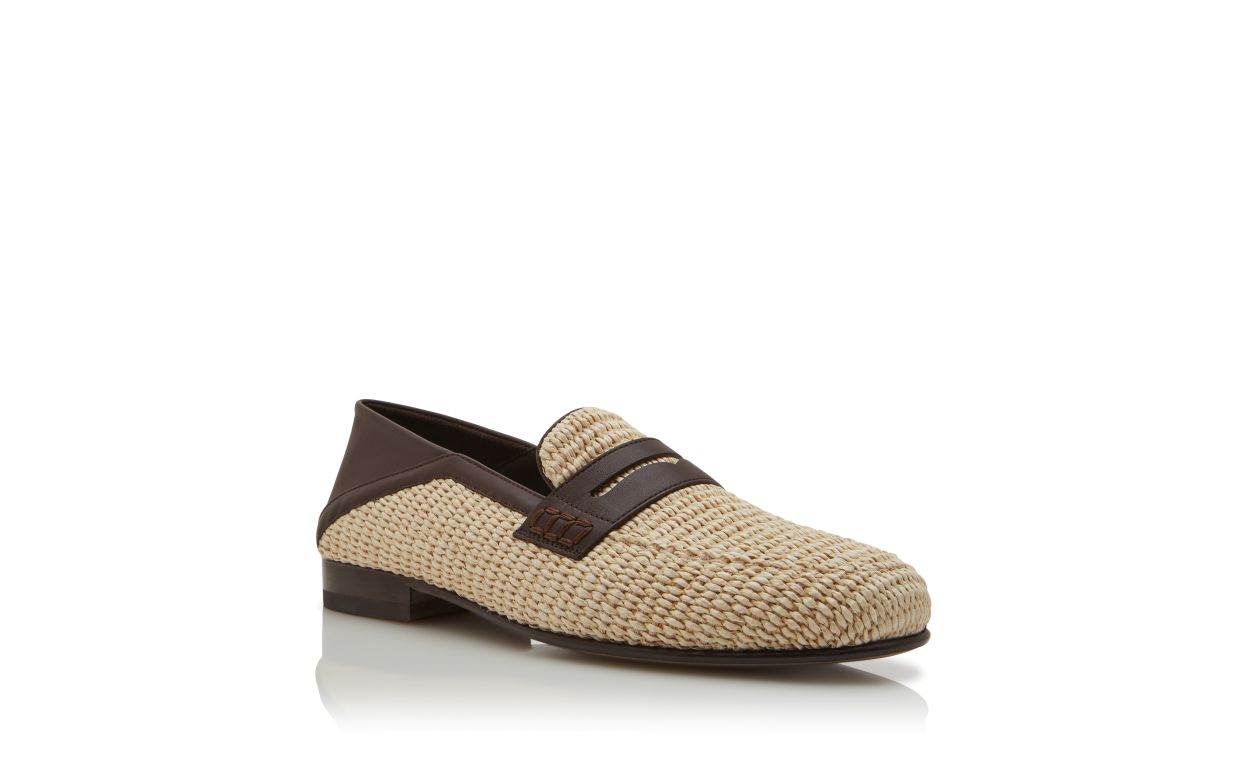Zapatillas Penny de Rafia Beige Claro