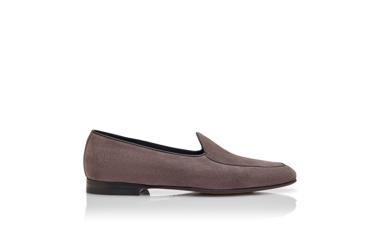 Zapatillas de Gamuza Gris